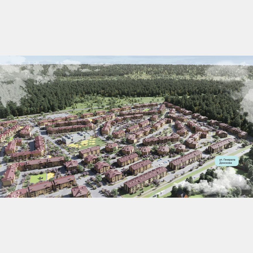 1-к. квартира, 40 м², 2/3 эт.