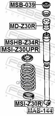 Отбойник амортизатора MD-Z30R MDZ30R Febest