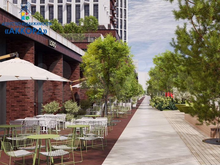 1-к. квартира, 54,1 м², 9/27 эт.