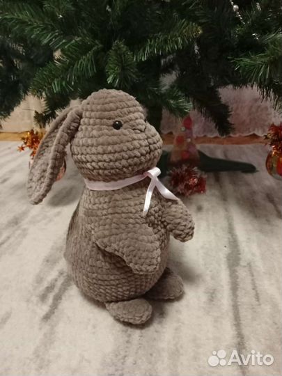 Мягкая игрушка кролик ручная работа