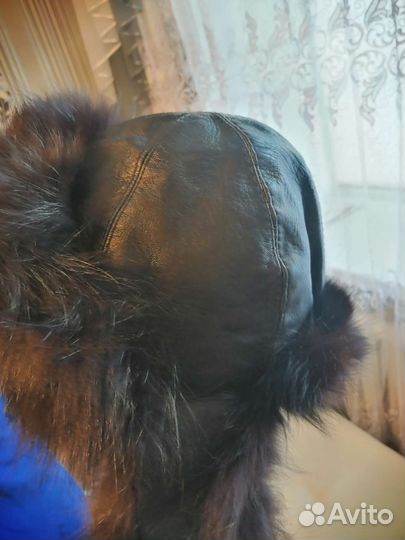 Шапка ушанка женская