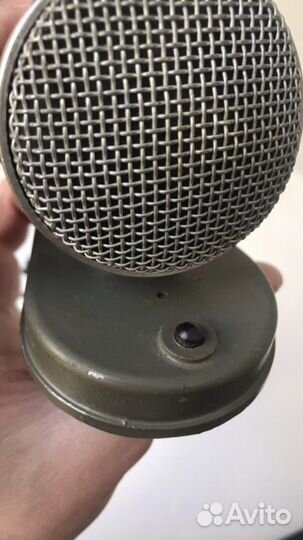 Старинный микрофон не рабочий