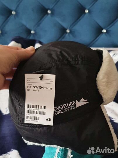 Новая шапка hm на 2-4 года