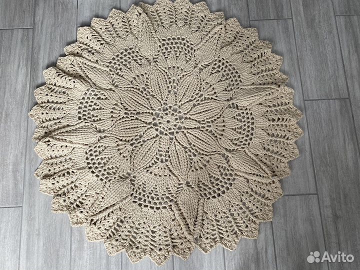 Ковер хлопковый ручной работы