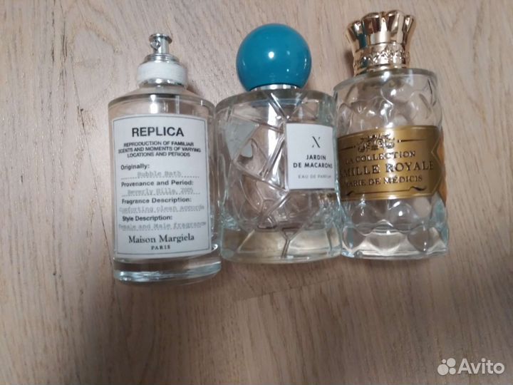 Оригинальные пустые флаконы от духов