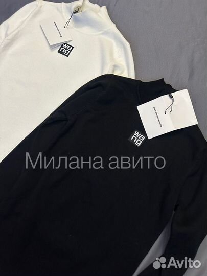 Водолазка лонгслив alexander wang женская