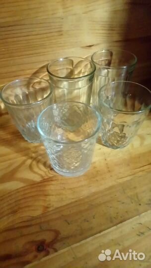 Вазы, рюмки, стаканы стекло, хрусталь