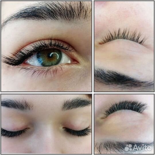 Наращивание ресниц модель