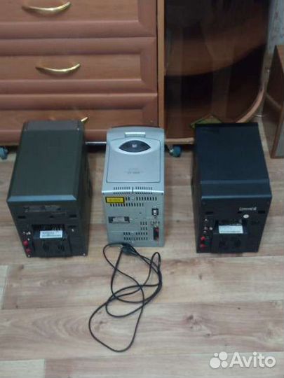 Головы муз. центров, колонки crown, jvc, panasonic