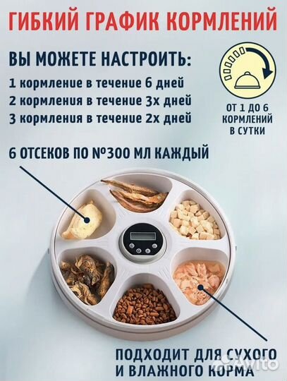 Автокормушка для собак и кошек
