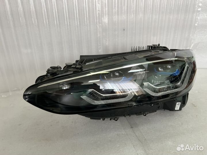 Левая фара BMW laser G22 Shadow line