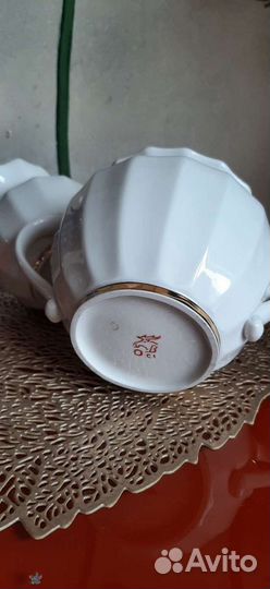 Сервиз Вербилки,молочник, сахарница
