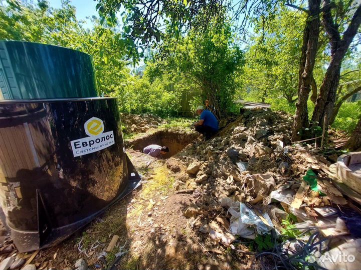 Лос под ключ в СПБ. Септики