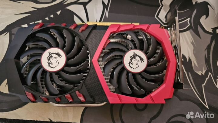 Видеокарта gtx 1050 ti 4gb msi