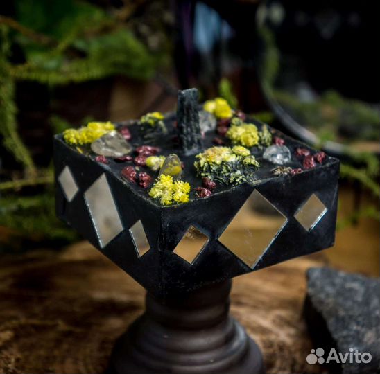 Свеча для Зеркальной Защиты Отражение