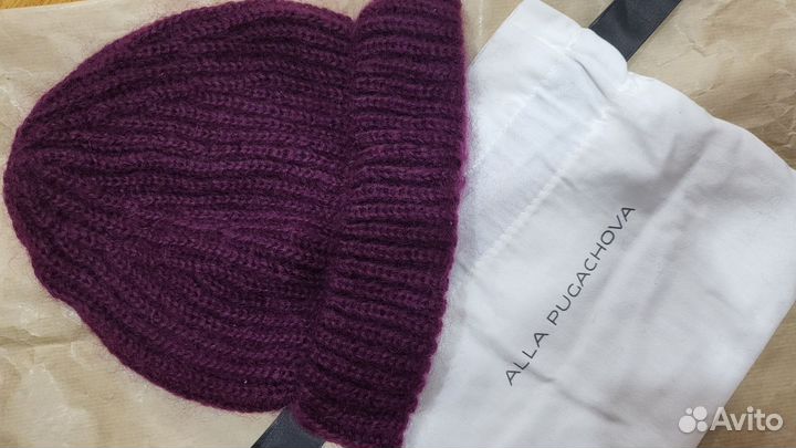 Шапка женская вязаная Эконика