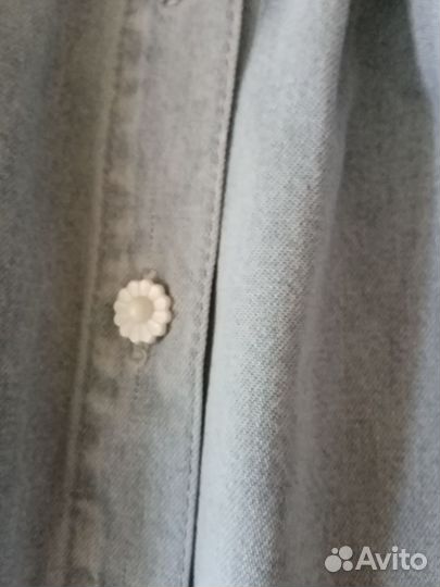 Платье детское джинсовое