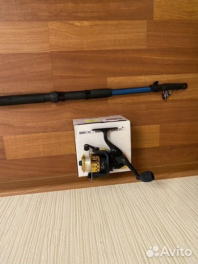 Спиннинг 1,8 м с катушкой