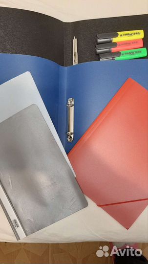 Папки, маркеры новые