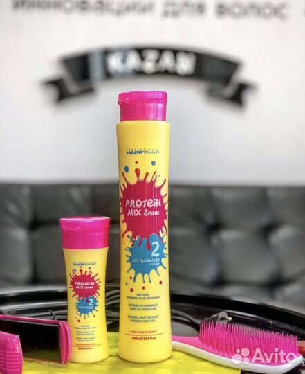 Happy Hair Mix Shine Protein кератин