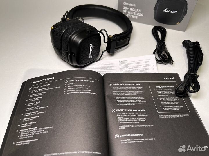 Наушники marshall major 3