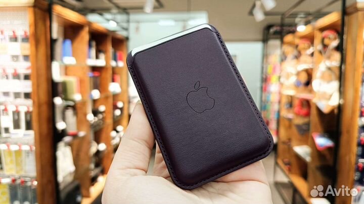 Картхолдер apple magsafe кожа новый