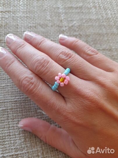 Кольца из бисера