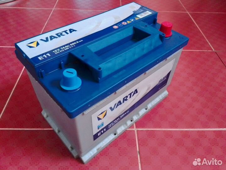 Аккумулятор Varta Blue Dynamic 74Ah 680A En