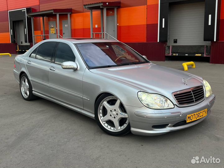 В разбор из Японии Mercedes-Benz W220 M113.986 5.5