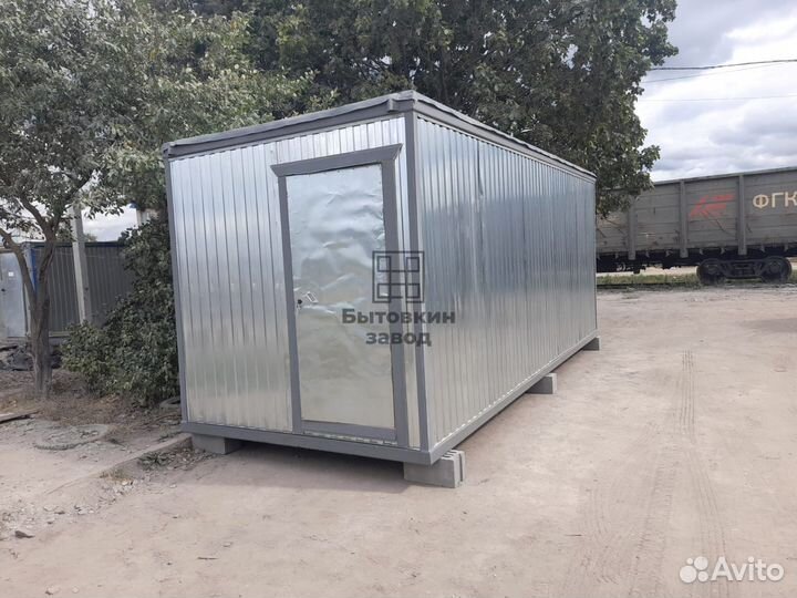 Модульный домик из блок контейнеров