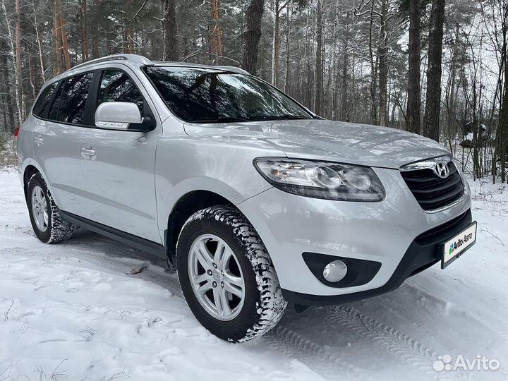 Hyundai Santa Fe 2.4 AT, 2010, 179 500 км