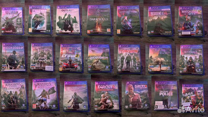 Игры для PS4 новые/бу