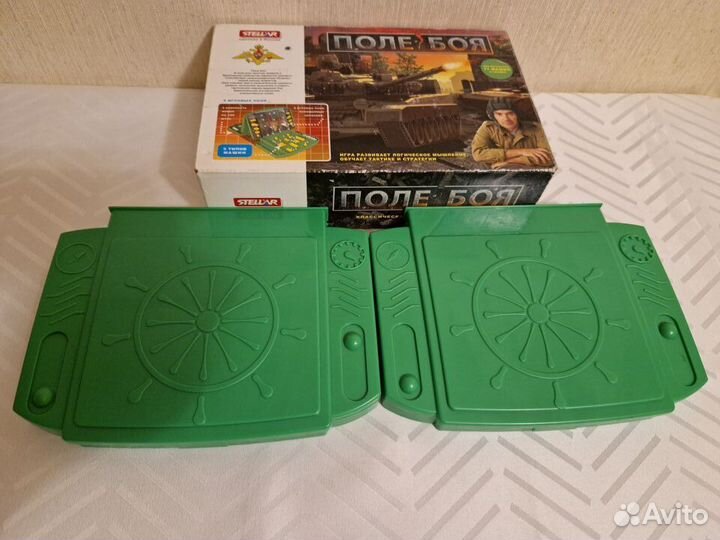 Игра настольная танки Поле боя stellar Морской бой