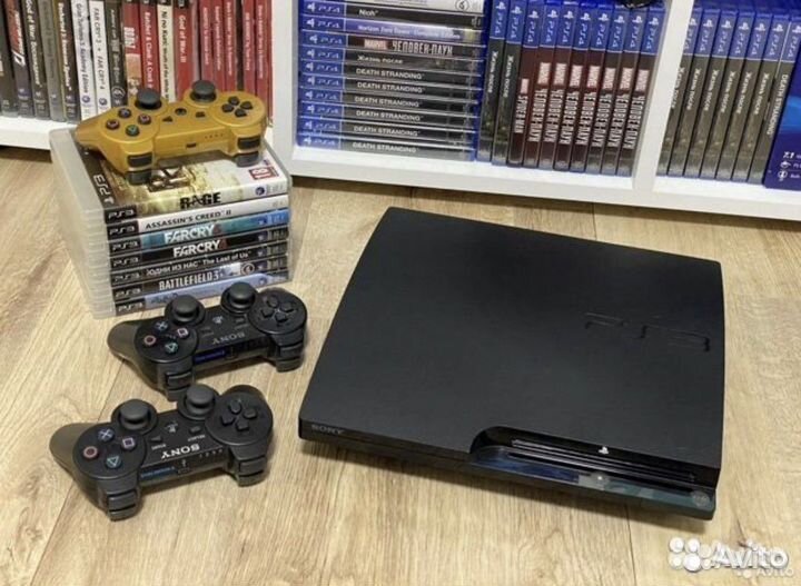 PS3 Playstation 3 Sony PS3 + 30 игр GTA 5 fifa MK