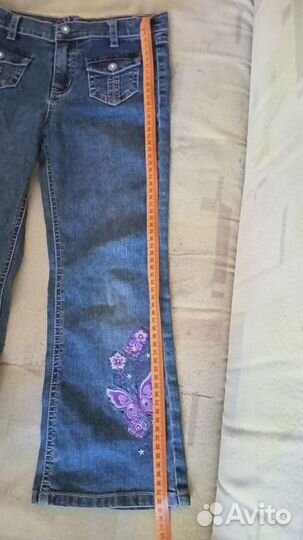 Джинсы для девочки на 6 лет