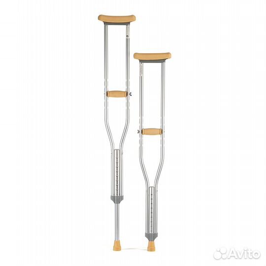 Костыли подмышечные алюминиевые