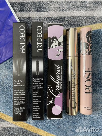 Тушь для ресниц(artdeco,vivienne sabo)