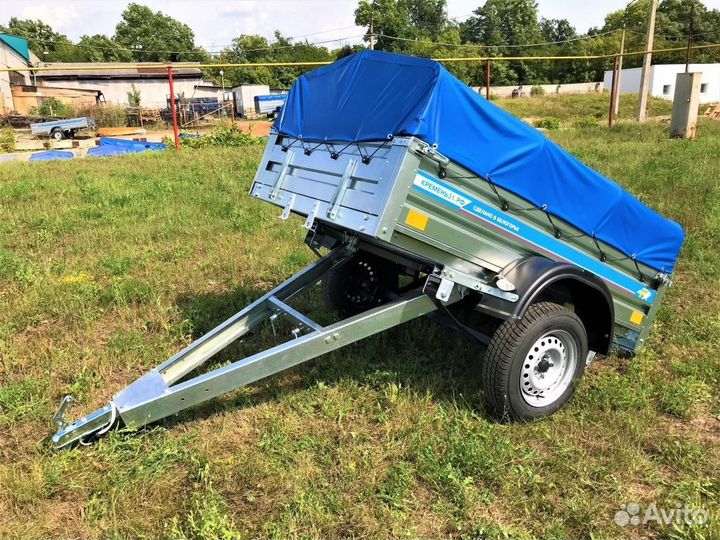 Прицеп 2,0х1,3х0,5 Кремень тент300