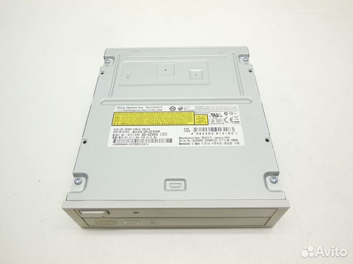 Оптический привод SATA DVD-RW Sony Optiarc AD-5240