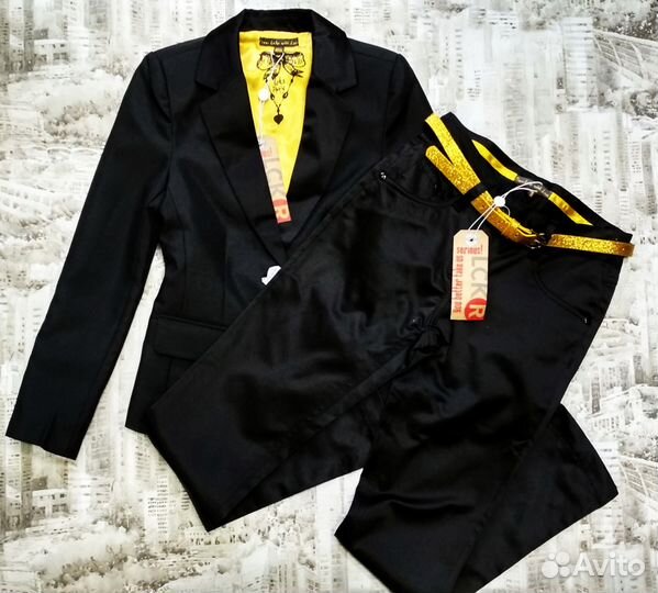 Новый Стильный костюм на девочку от lckr