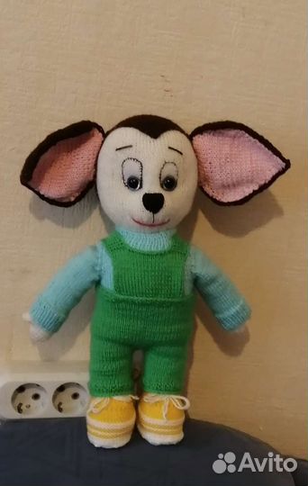 Вязаные игрушки ручной работы из мультфильма