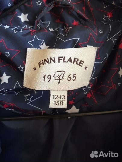 Куртка зимняя / пуховик finn flare для девочки 158