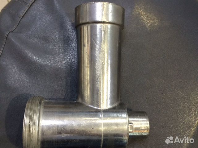 Корпус Шнека мясорубки Южанка, решётка 53 мм