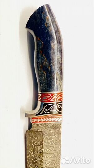 Нож из дамасской стали