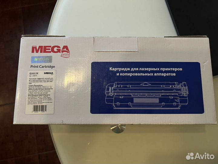 Катридж Q2612x Mega для принтера HP