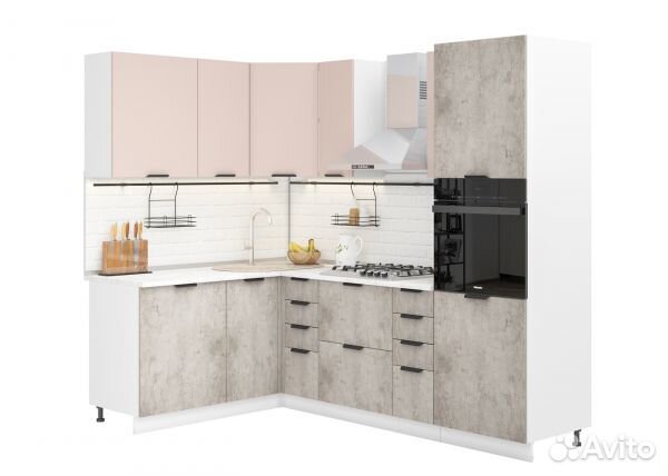 Модульная кухня Норд 1,6х2,4 м