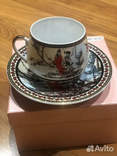 Чашка с блюдцем