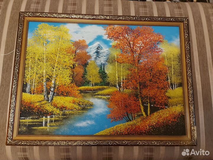 Картина из полудрагоценных камней