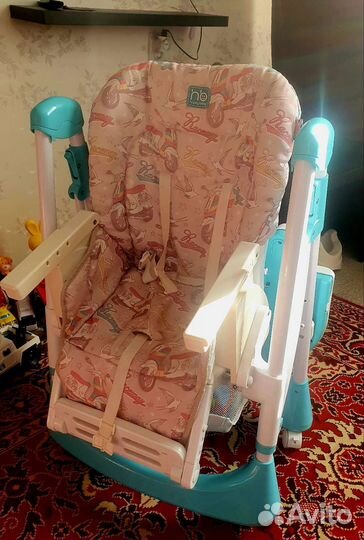 Стульчик для кормления happy baby