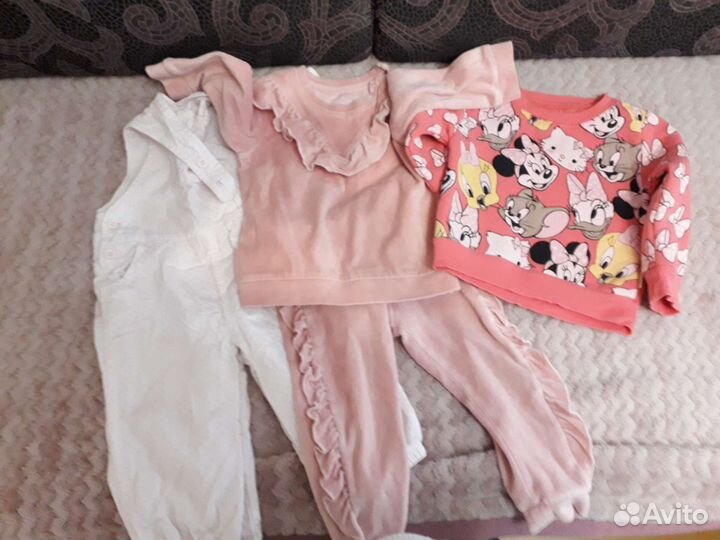 Пакет вещей на девочку